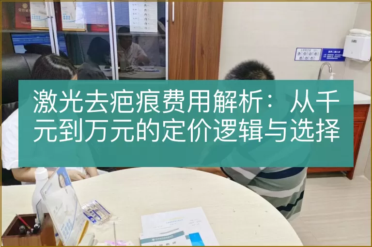 激光去疤痕费用解析:从千元到万元的定价逻辑与选择指南