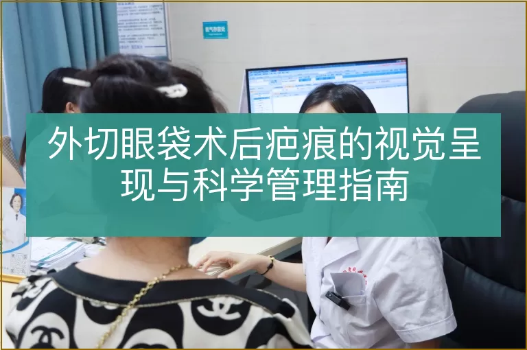 外切眼袋术后疤痕的视觉呈现与科学管理指南